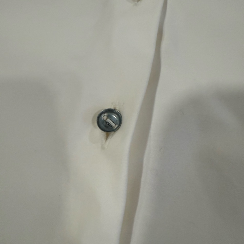 Dior Cream Sleeveless Button-Up Top - Picture 5 of 17